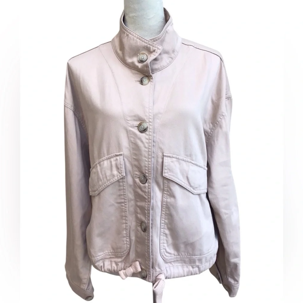 Madewell Beachmont Jacket Avalon Pink Size XL NEW